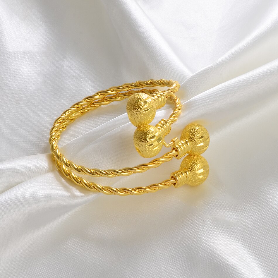 Anniyo bracciale etiope per donna arabo Dubai bracciale Bangle gioielli accessori africani #249906