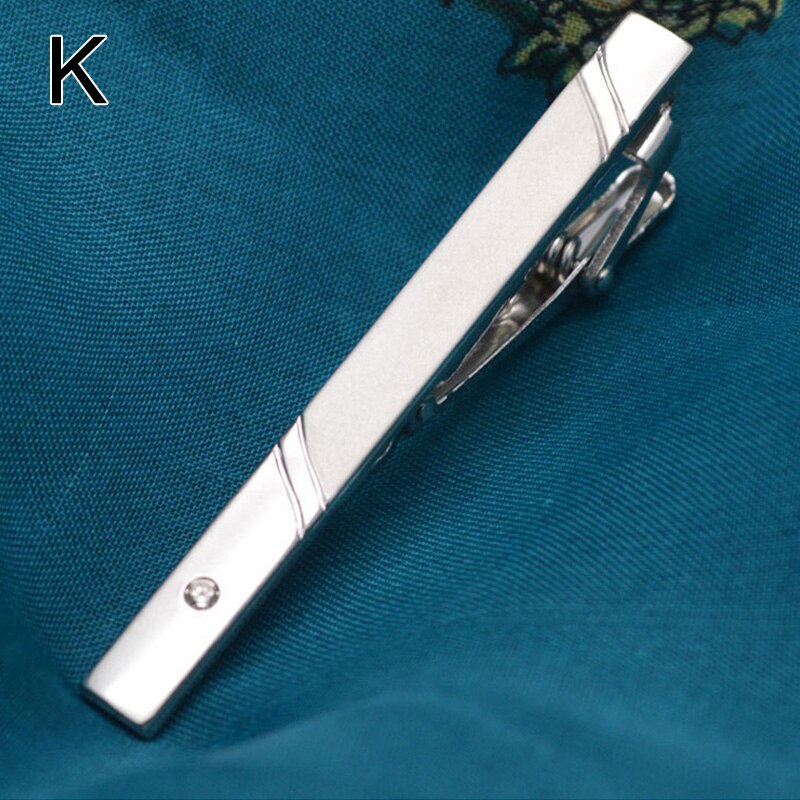 Männer Metall Krawatte Clip Helle Schmuck Zubehör Krawatte Clips Stift Schließe Klemme Hochzeit Charme Kreative Hemd Kragen Stift: 11