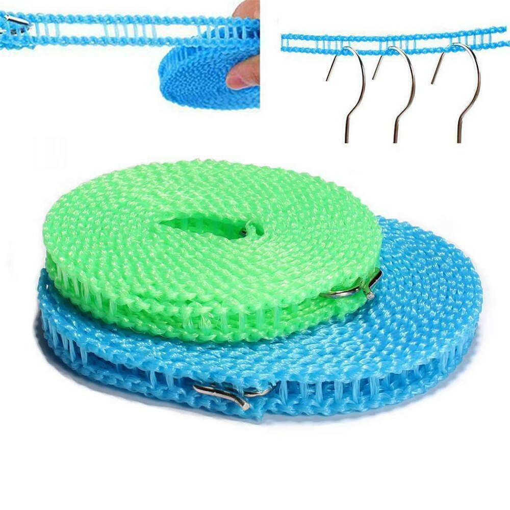 Clotheslines Windbreak Cloth Hanging Rope Clothes Dryer For Outdoor 3 Meters,5 Meters Non-slip