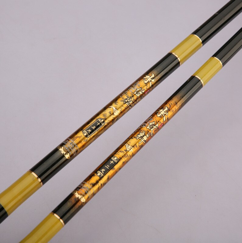 carbon fishing rod 3.6m-4.5m-5.4m-6.3-7.2m ultra light ultra-fine portable short section hand pole fishing gear
