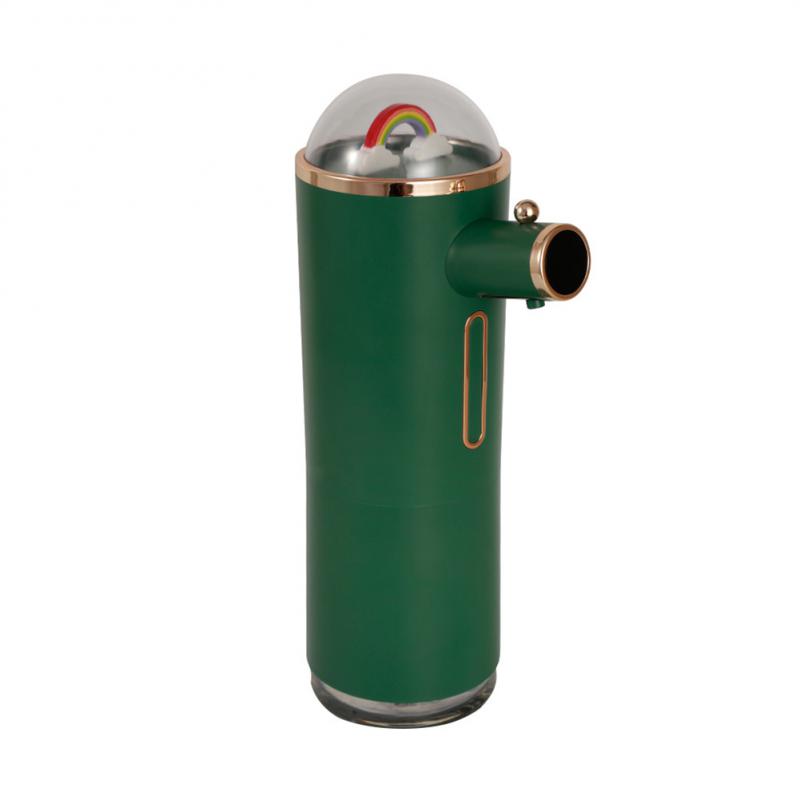 Dispensador de jabón inteligente, espuma de inducción recargable para lavar, sin contacto, para cocina, Hotel, accesorios para mejorar el hogar, herramientas: green