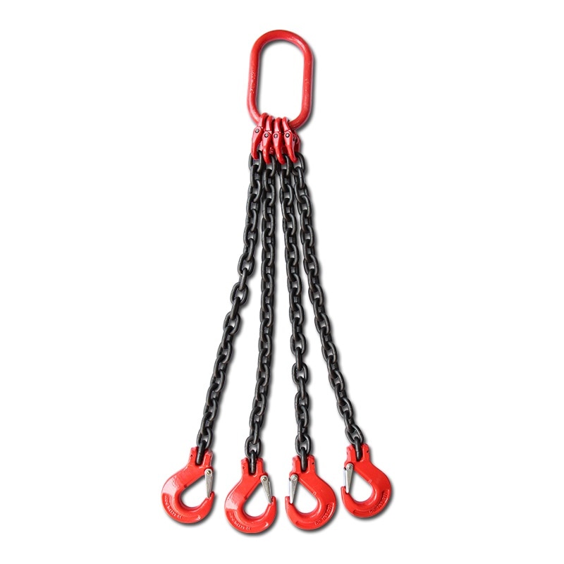 1Ton ---2TON Iron oil drum lifter, clamp plastic bucket barrel oil tank can G80 chain sling