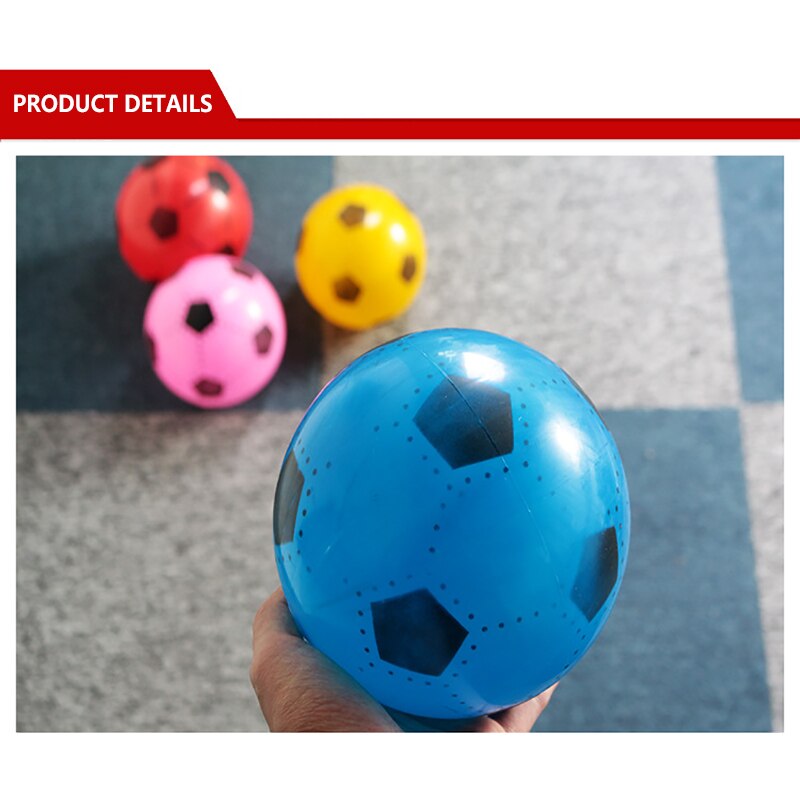 16cm 20cm 1pc børn fodboldbold træningskugle oppustelig pvc fodbold elastiske bolde sportslegetøj