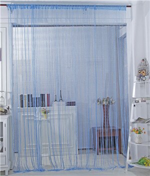 Woonkamer Gordijnen Draad Gordijnen String Gordijn Deur Bead Sheer Gordijnen Voor Raam Slaapkamer Woonkamer Cortinas Salon: 12