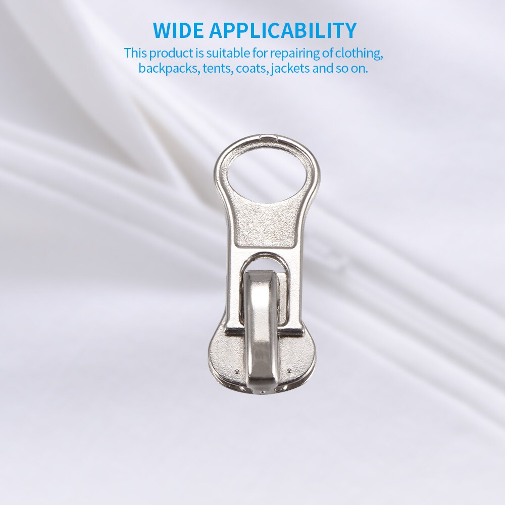 169pcs Replacement Repair Kit Suitcase Zip Fastenings Accessories Teeth Rescue Zippers Sewing Clothes Double-sided Zipper Puller