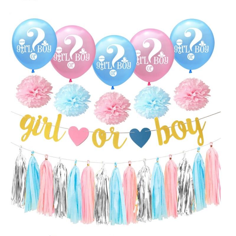 Meisje Of Jongen Latex Ballon Bruiloft Verjaardag Geslacht Onthuld Blauw Roze Baby Shower Ballon