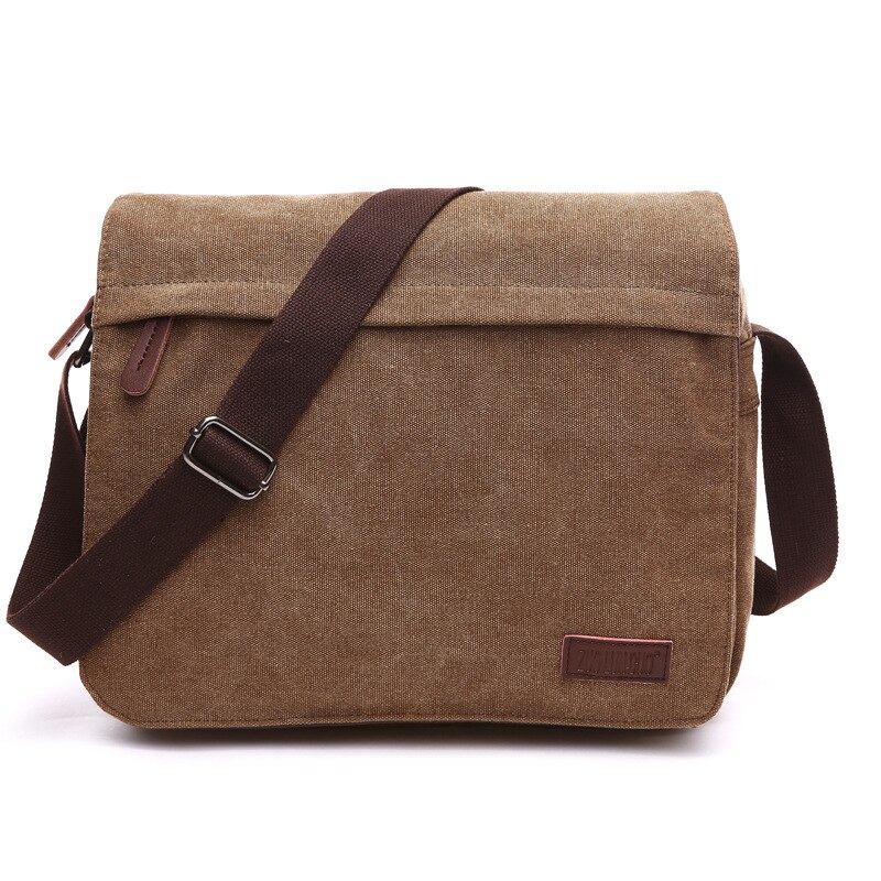 One Shoulder His Canvas Bag Men's Portable Outdoor Laptop Bag Leisure Sac Ordinateur Portable Femme Porte Document