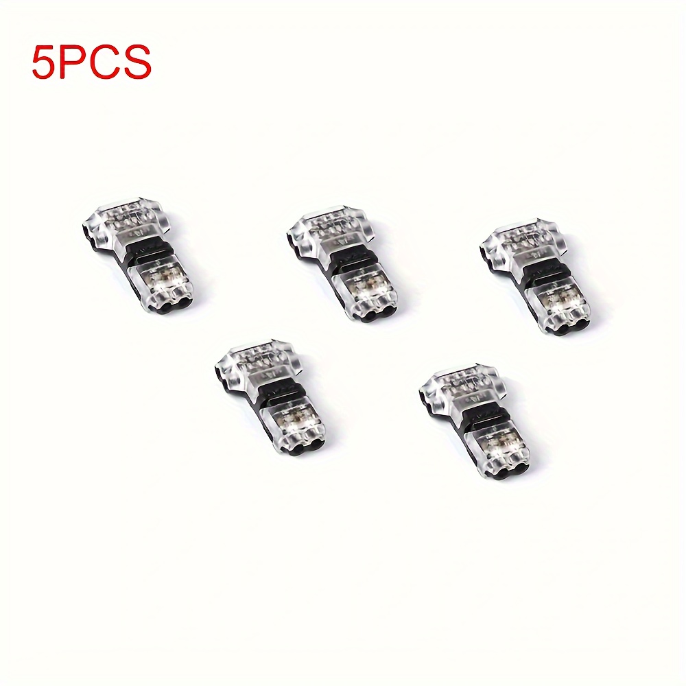 5/10/20PCS Wire Cable Snap In T2 Connector No-solder No-peel Quick Terminal Connections Joiners Auto Plug Electrical Accessories: army green