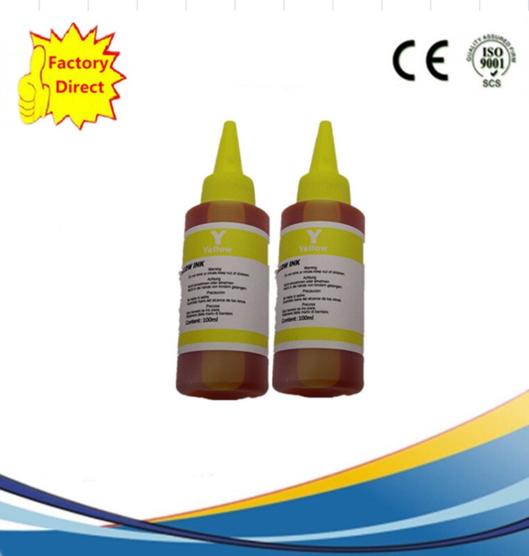 Universal 4 Color Dye Ink 4Color Premium Refill Dye Ink General printer ink all models: 2Y