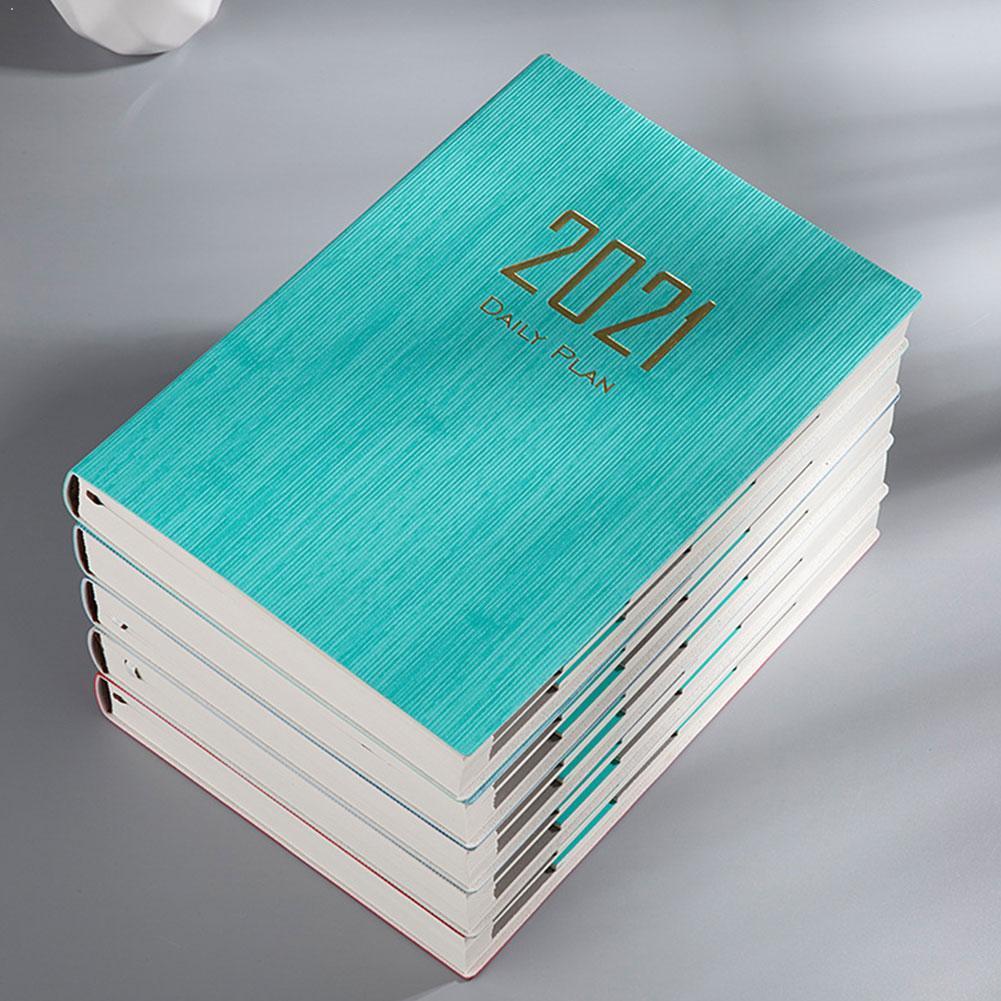 Time Management Schedule Book Color Calendar Notebook Dates Reminder Planner Table Timetable V4J1