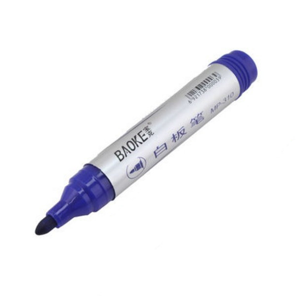 1 pcs Erasable Marker Pen Repeated Filling Whiteboard Marker Pen School Dry Erase Markers Blue Black Red Office Supplies: Blue