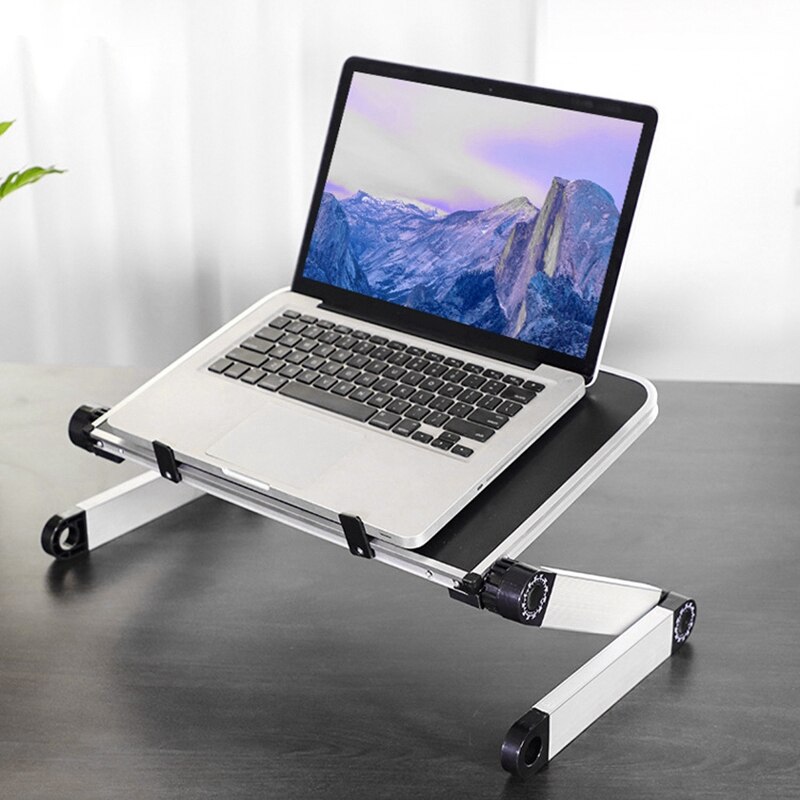 Laptop Portable Foldable Adjustable Laptop Desk Computer Table Stand Tray Notebook Lap PC Folding Desk Table