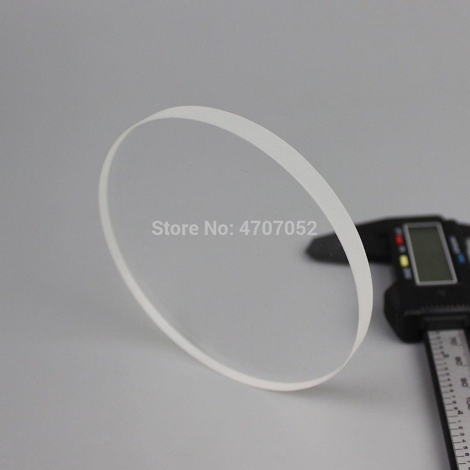 Clear Fire Resistant Sheet Diameter 25mm*2mm Quartz Glass Square Plate