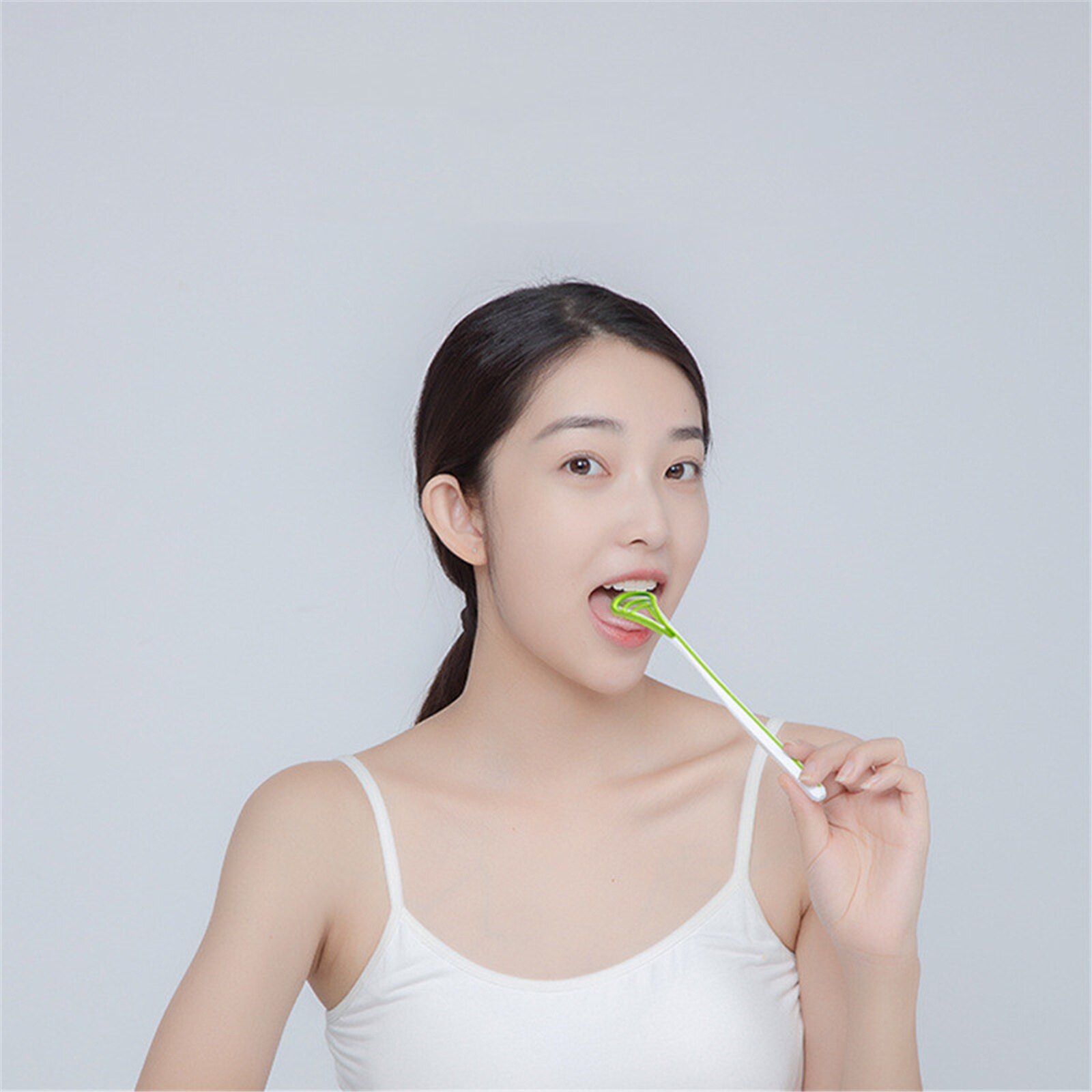 Raspador de lengua de silicona, limpiador de lengua, elimina la talitosis, recubrimiento de la lengua, Cuidado Oral, cepillo rascador de lengua para mantener la respiración fresca