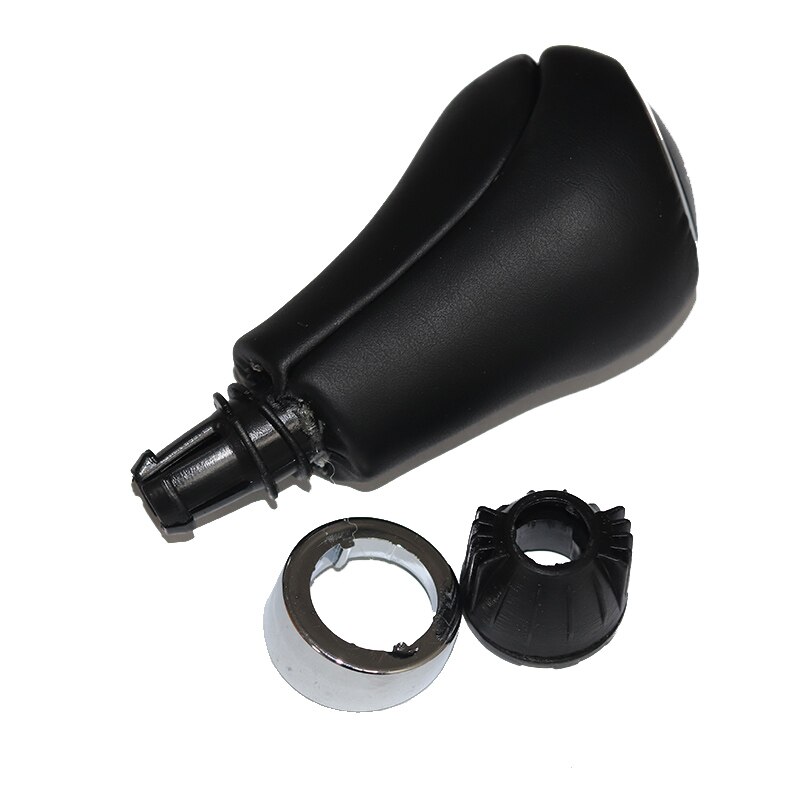 Couvercle de pommeau de levier de vitesse manuel en cuir, pour Mercedes Benz C/E/GLK W202 W203 W204 5/6 Speed C260 C200 E180 E200 E260 E300