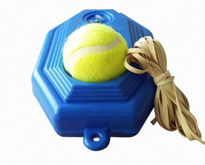 Tennisbenodigdheden zware trainingsapparaten oefen tennisbal sport zelfstudie tennisballen met tennistrainer basisplaat: C