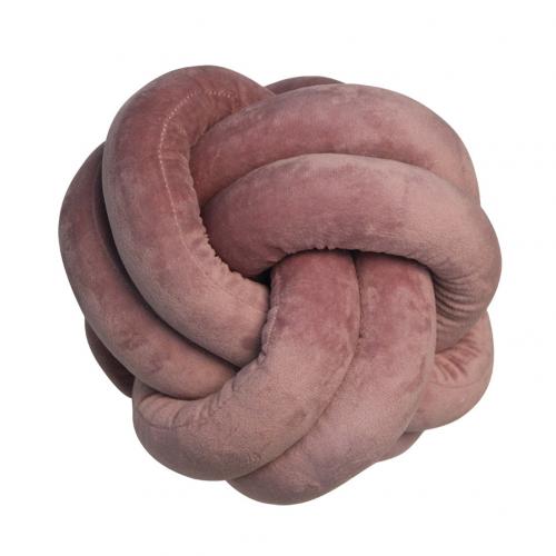 18/25/30cm plysch pp bomullskuddar mjuk knuten boll fylld kudde kudde kudde handgjorda kuddar kudde kropp kudde heminredning: 30cm lila