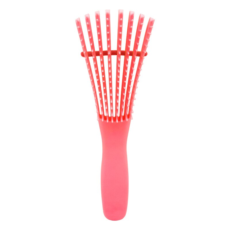 Démêler brosse à cheveux cuir chevelu Massage peigne à cheveux femmes démêlant brosse à cheveux pour bouclés soins des cheveux Salon maison coiffure peigne de coiffure: 21.8 6.5cm G