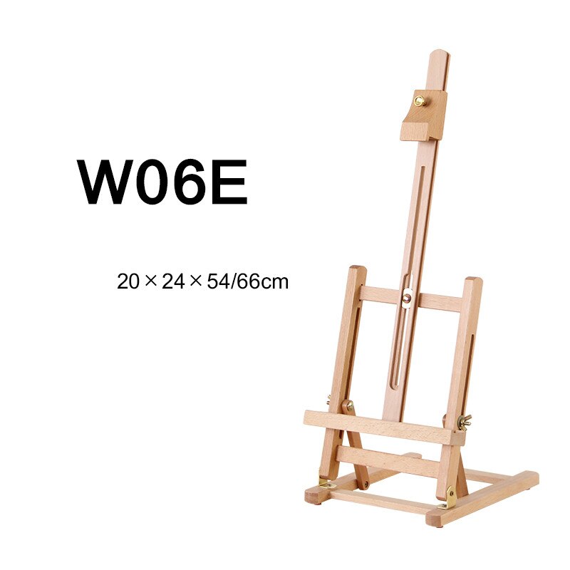 Mini Caballete De Pintura al óleo para artista, Caballete De madera para Pintura De acuarela, accesorios De Pintura, Lienzo: W06E