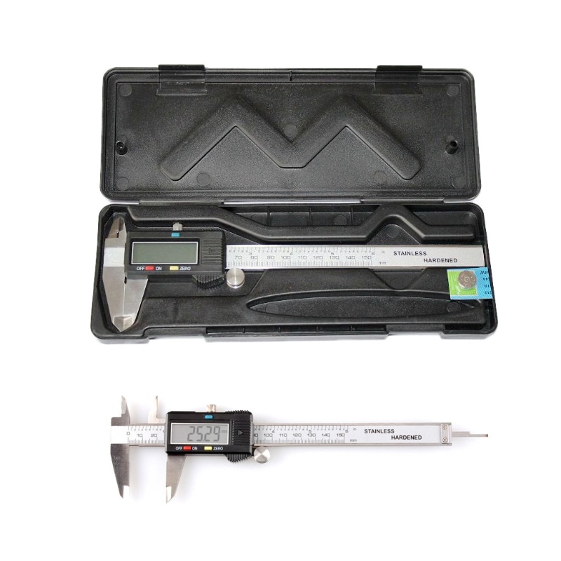 Storage Box Case For 0-150mm Stainless Electronic Digital Vernier Caliper Tool