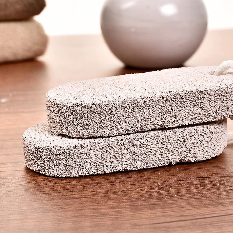 Pumice Stone Exfoliating Foot Rub Feet Comfortable Itchy Skin Gentle Pedicure Tool Bath Brushes, Sponges Bathroom Accessories