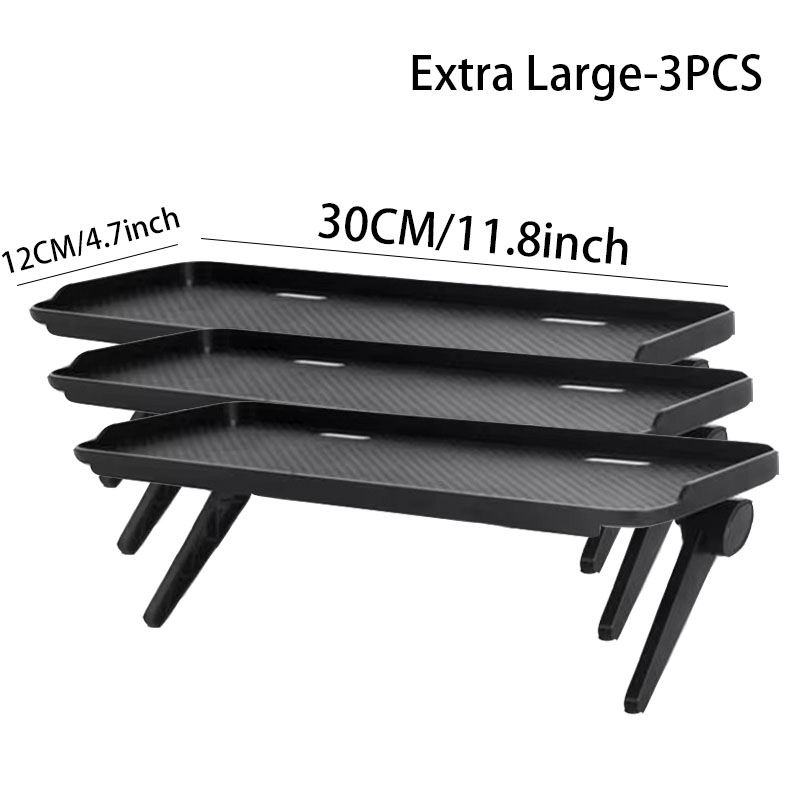 Adjustable TV Screen Top Storage Shelf Computer Monitor Screen Top Storage Rack TV Media Box Router Shelf Rack Home Organizer: Gold