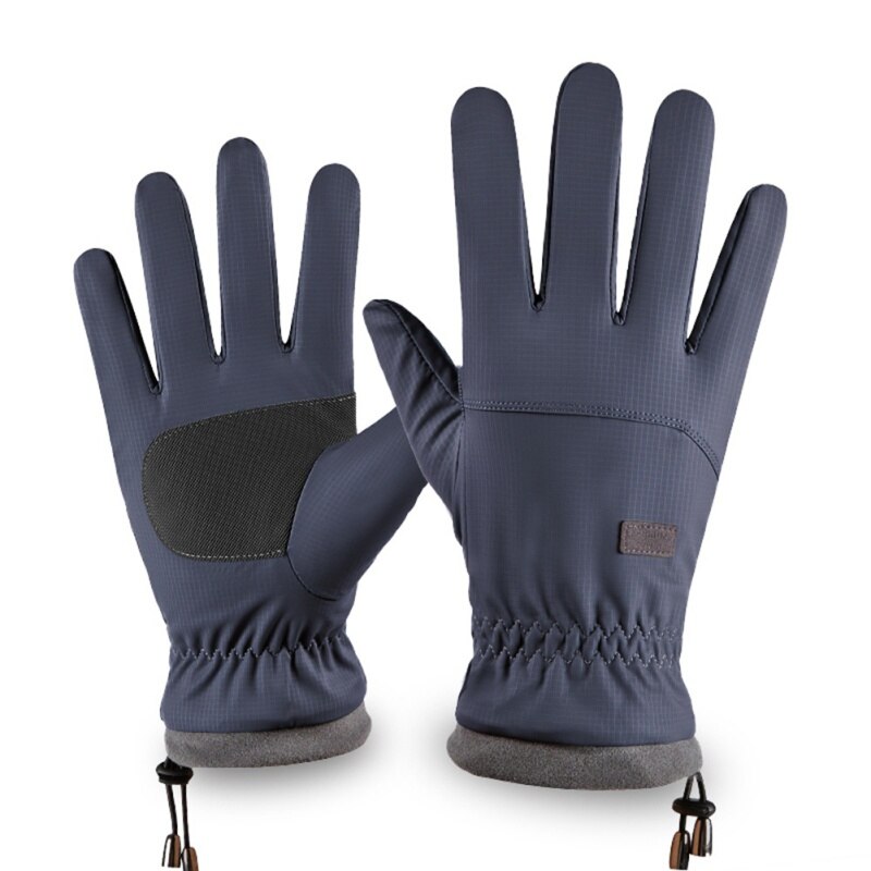 Winter Warm Handschoenen Waterdicht Sneeuw Ski Handschoenen Snowboard Handschoenen Motorrijden Handschoenen: Blauw