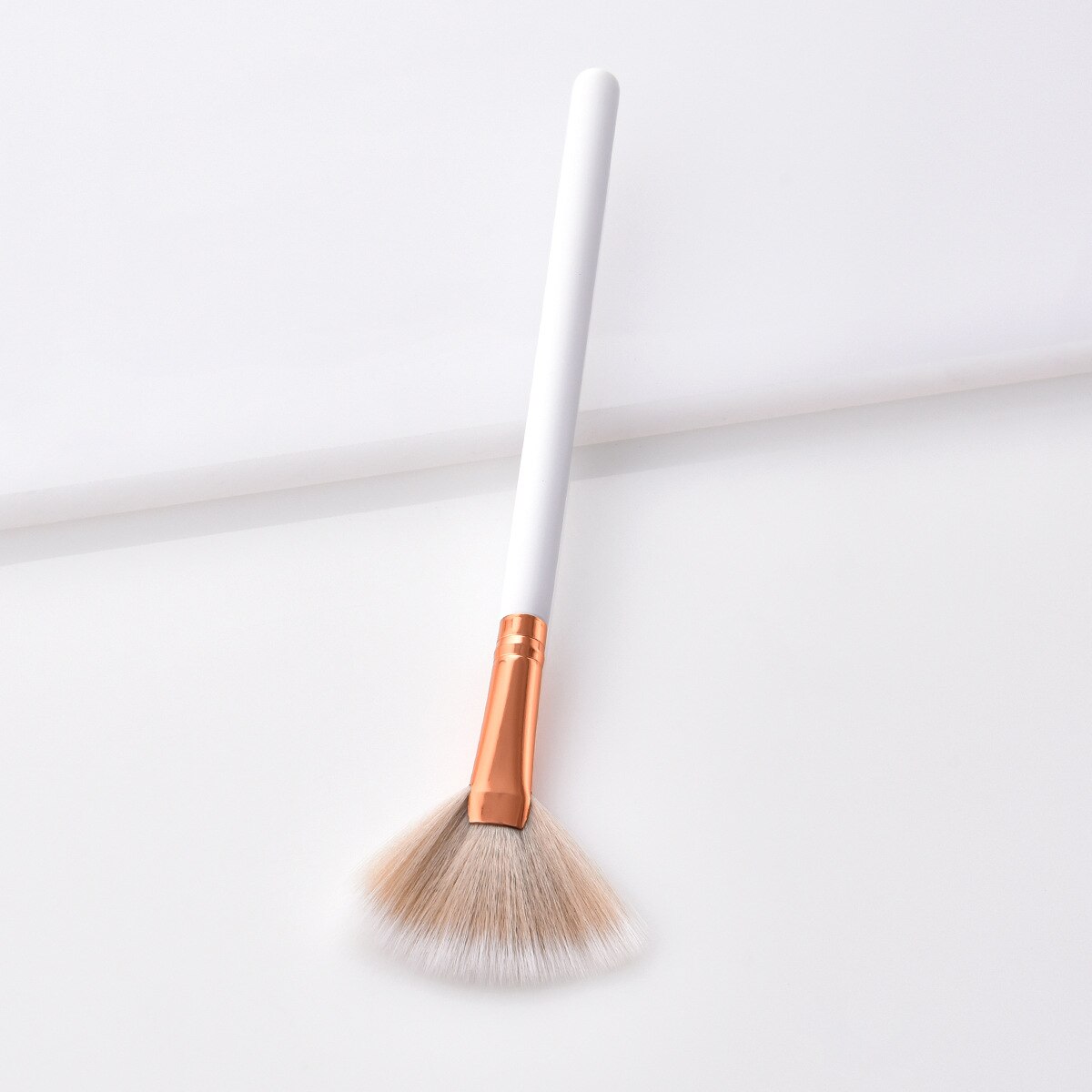 1/7/10/15 stuks make-upkwastenset cosmetische poeder foundation oogschaduw eyeliner kwastenset make-upkwasten: 1pc ventilatorborstel klein