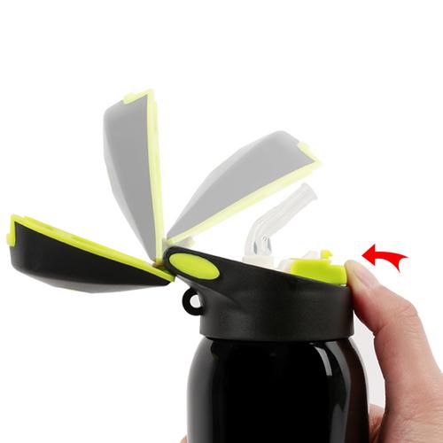 500ml bouteilles d'eau pour vélo, vtt, vélo, équitation, tasse isotherme en acier inoxydable, tasse thermos, tasse de maintien au chaud, bouilloire de sport