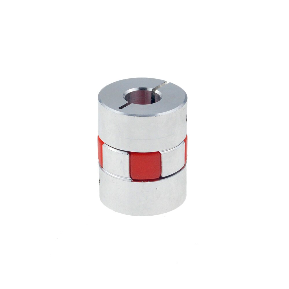 Acoplador flexível 5mm a 8mm do conector do motor do acoplamento d20l25 5x8mm do eixo flexível da ameixa de alumínio de 4 pces