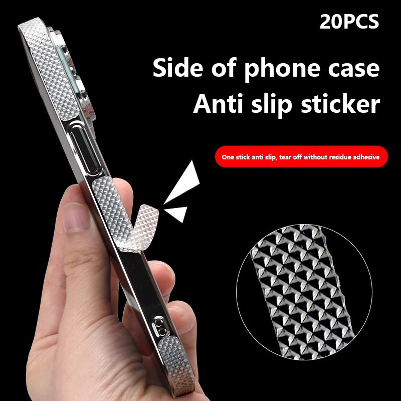 20 sztuki etui na telefon komórkowy, naklejka antypoślizgowa, boczna, antypoślizgowa, na słuchawki, komputer, tablet, antypoślizgowa, antykolizyjna naklejka diy