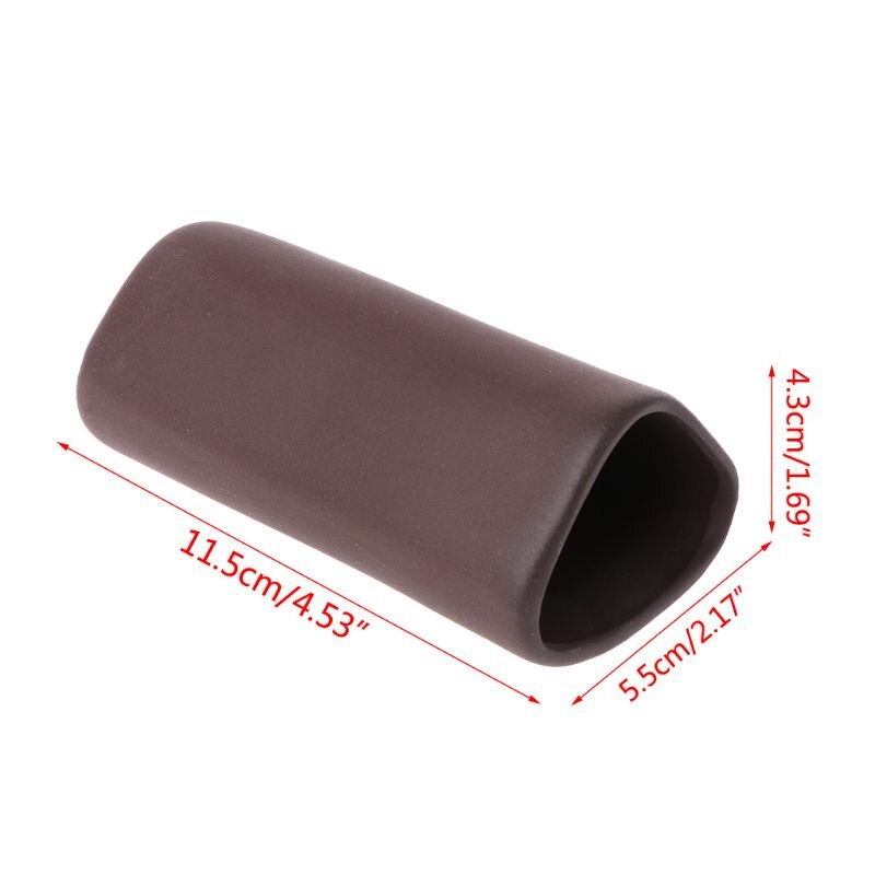 Triangle Shape Clay Pot Fish Shrimp House Cave Shelter Fish Tank Landscaping Aquarium Decoration