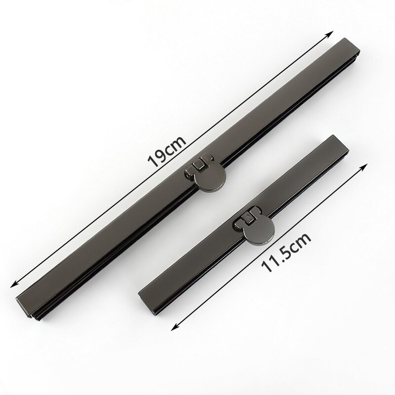 Metallische portemonnee, 21cm metalen frame for DIY naaien handtas
