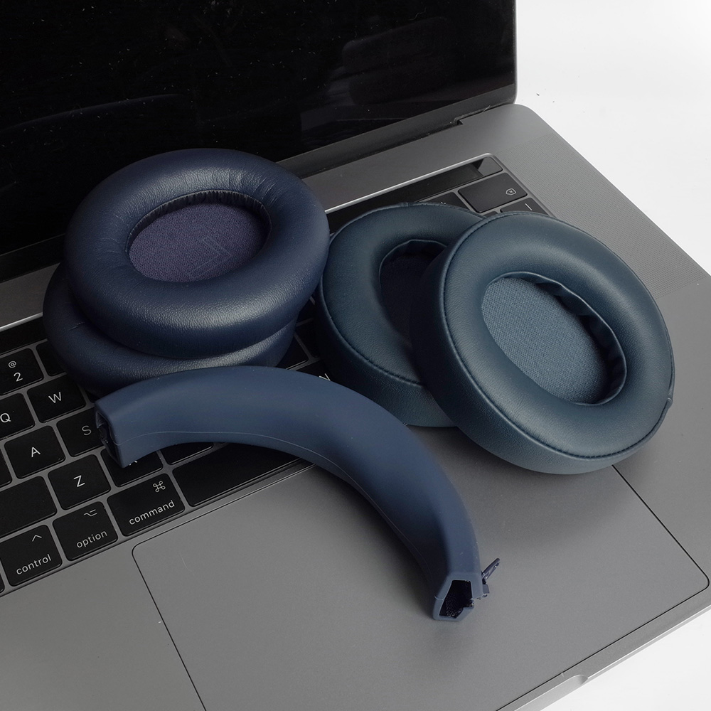 Kopfhörerpolster für Anker Soundcore Life Q30 Q35 Ersatz rosa Ohrpolster Kopfhörer Ohrenschützer Mesh Memory Covers Schwamm Protein