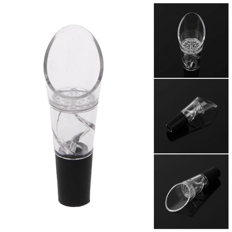 1pc White Red Wine Aerator Pour Spout Bottle Stopper Decanter Pourer Aerating Brand