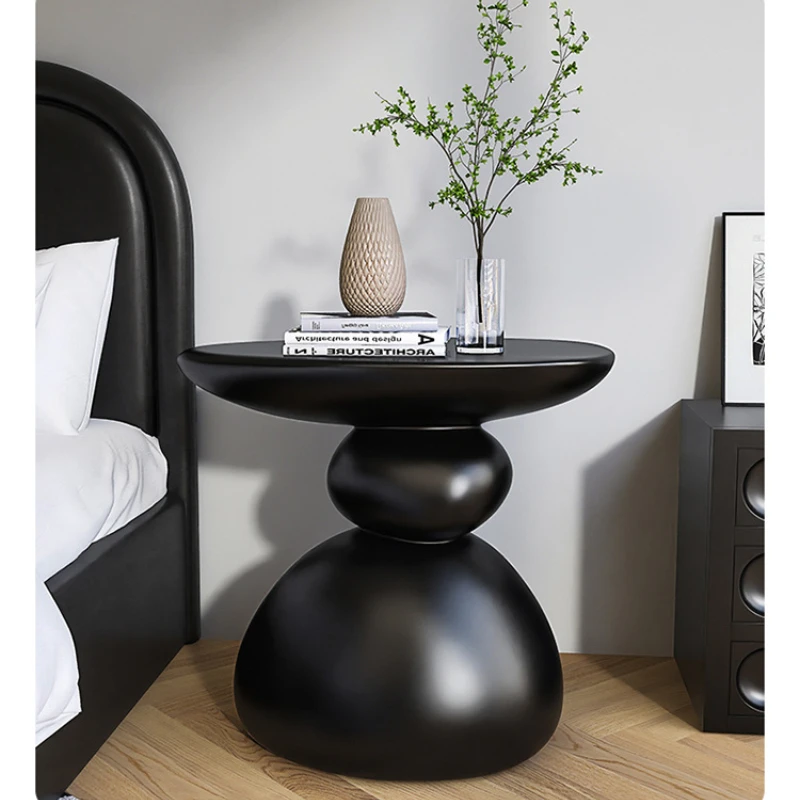 Moderna minimalistiska golvstående möbler vardagsrum exklusivt sovrum nattduksbord soffbord nordiska möbler
