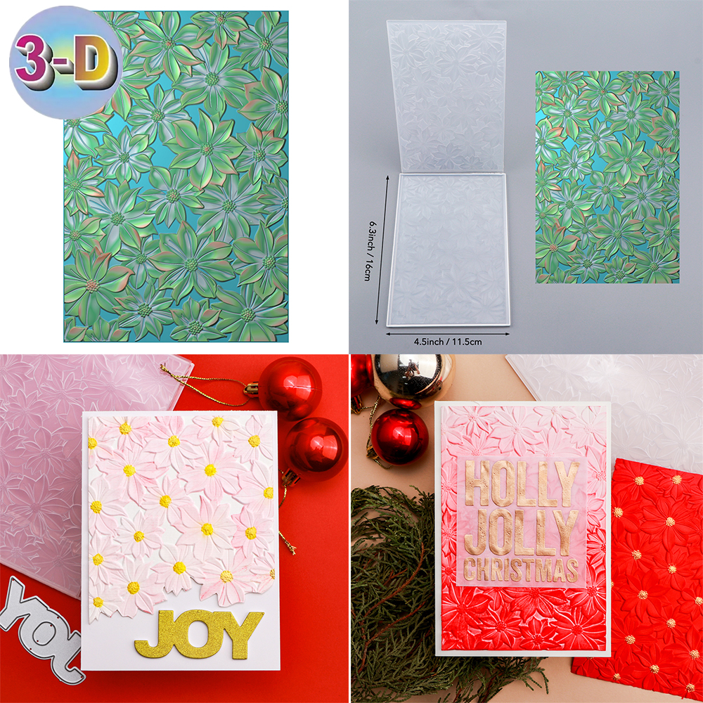 Carpeta de estampado 3D, línea ondulada, decoración de árbol de Navidad, fondo de telaraña para agregar detalles texturizados a la fabricación de proyectos de manualidades de papel: Verde militar