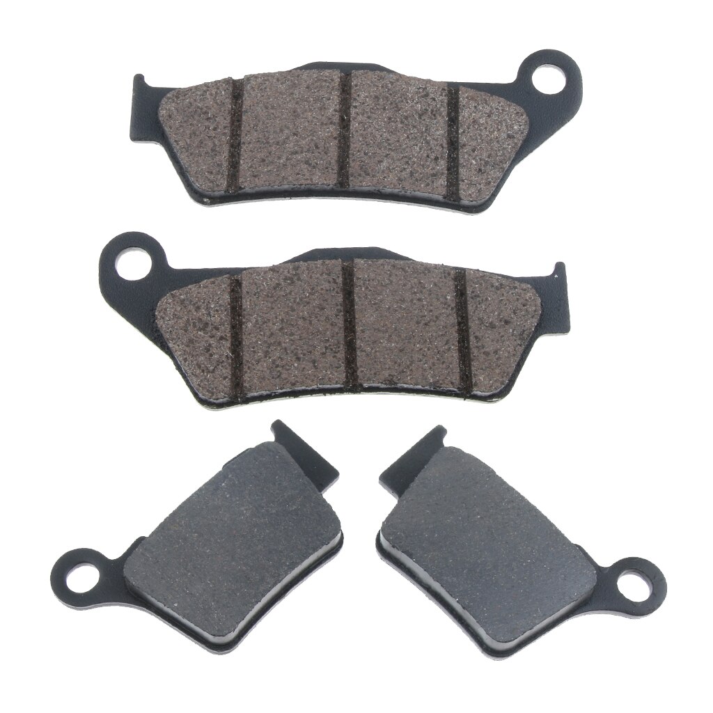 2 Pair Brake Pad Set (Front + Rear) Replace for 125/200/250/300 EXC EXC125
