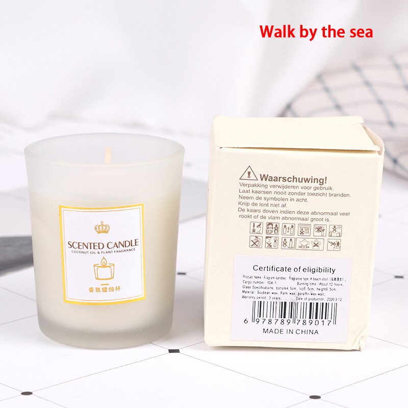 Geurkaarsen Citroen Lavendel Rose Home Decoratie Bruiloft Kaarsen Ontspannen Soja Wax Aromatherapie: N3