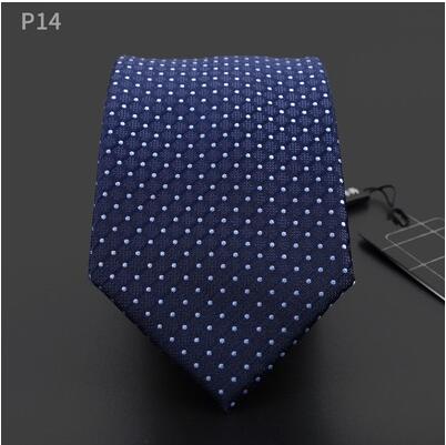 Mænd hals slips silke forlænget 160 cm lange 8 cm bredde blå slips forretning: 7