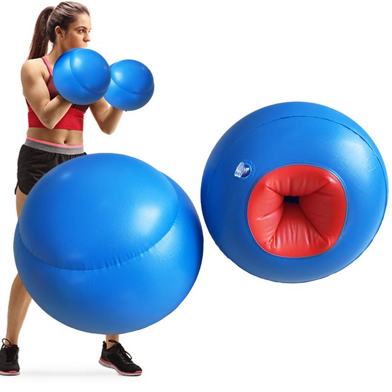 Aufblasbare Boxhandschuhe, PVC-Kasten-Spielhandschuhe, interaktive Boxhandschuhe, Luftballons, trainieren, Stanzhandschuhe, 1 Paar für Männer