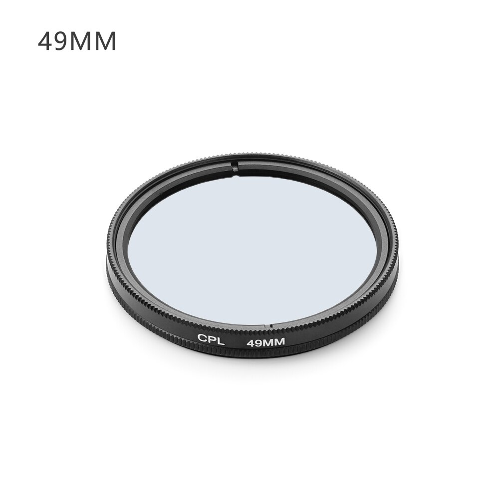 Camera Accessories For Canon Nikon DSLR Camera Lens Polarizing CPL Filter 37/49/52/55/58/62/67/72/77/82mm: 49MM