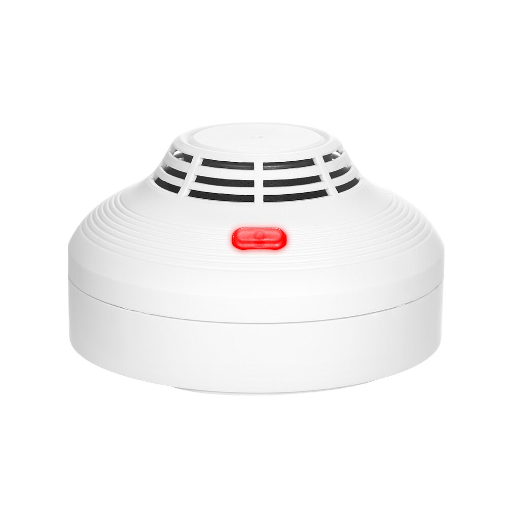 Smoke Detector Fire Alarm with Photoelectric Sensor Battery Operated with Light Sound Warning Not Hardwired for Home Kitchen