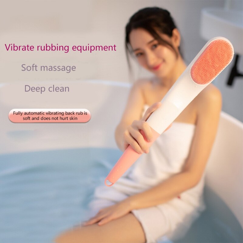 Elektrisk massage børste badekar børste husstand doven automatisk massage børste genopladeligt personlig pleje udstyr