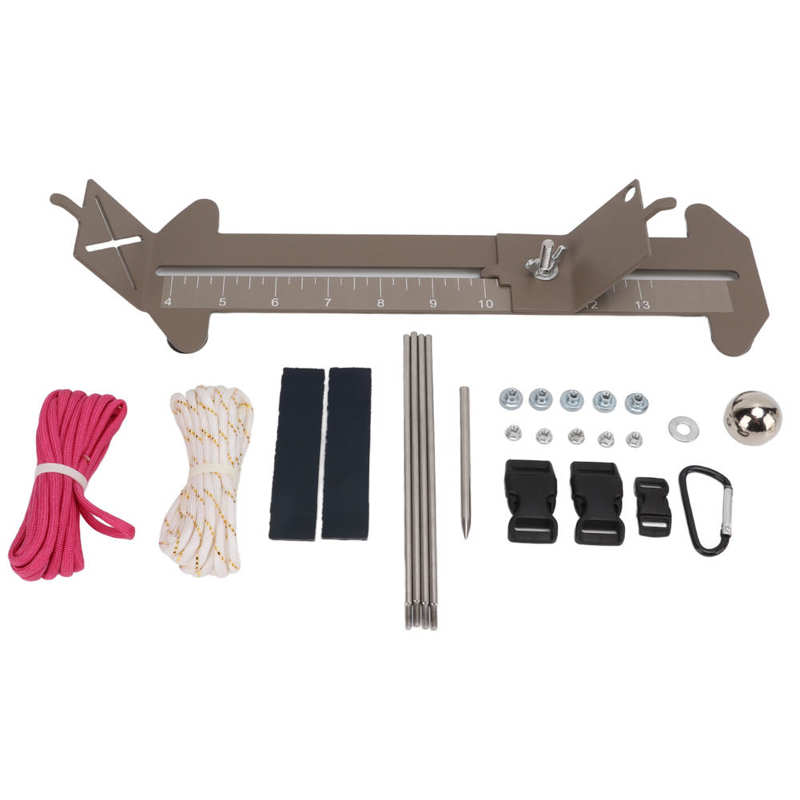 Kit de plantilla de pulsera Paracord, longitud ajustable, fabricante de pulseras de Metal, herramientas de bricolaje para manualidades de Paracord