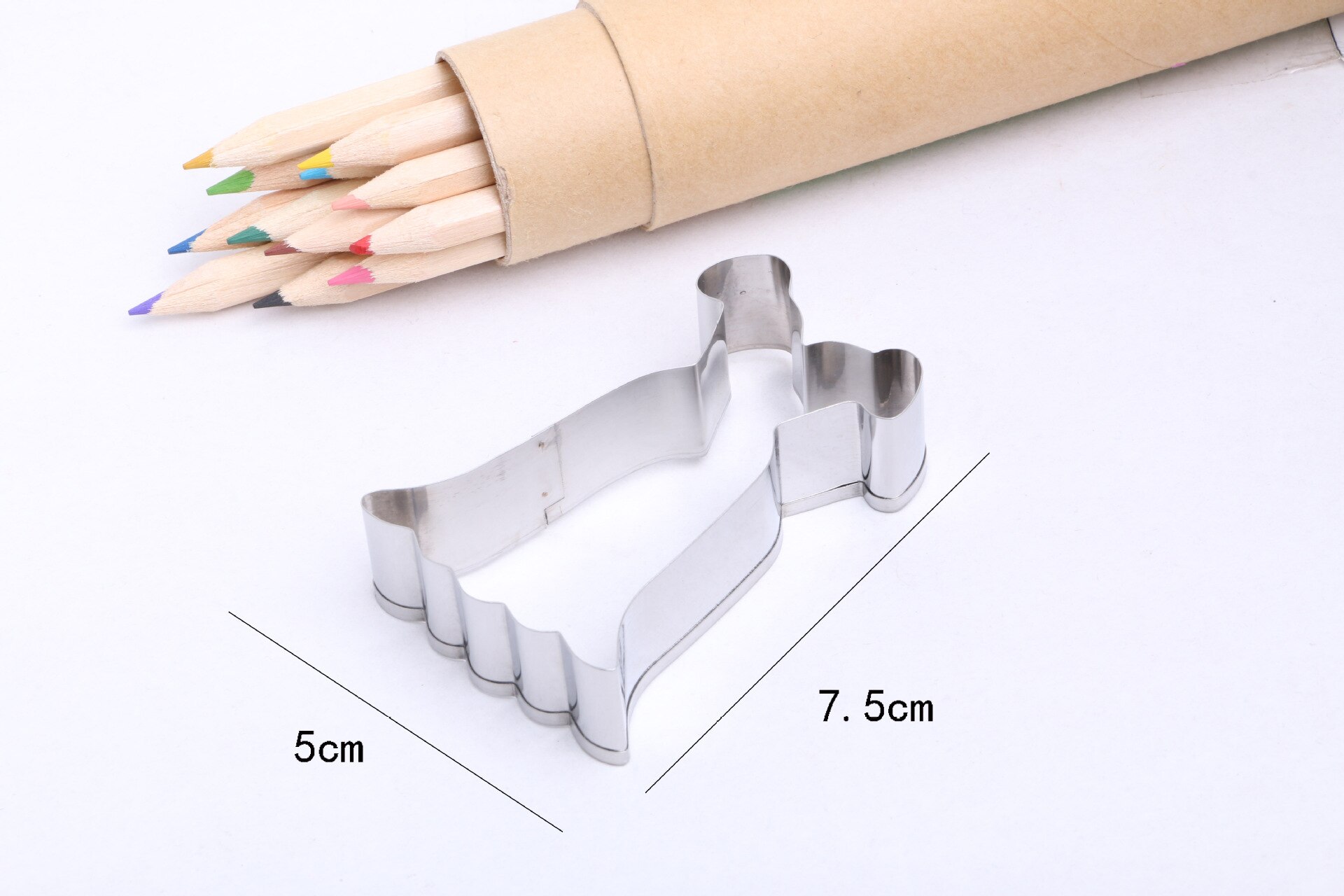 1pc Lovely Stainless Steel Metal Dress Cookie Cutter Kitchen Bakeware DIY Craft Pastry Biscuit Mold E418