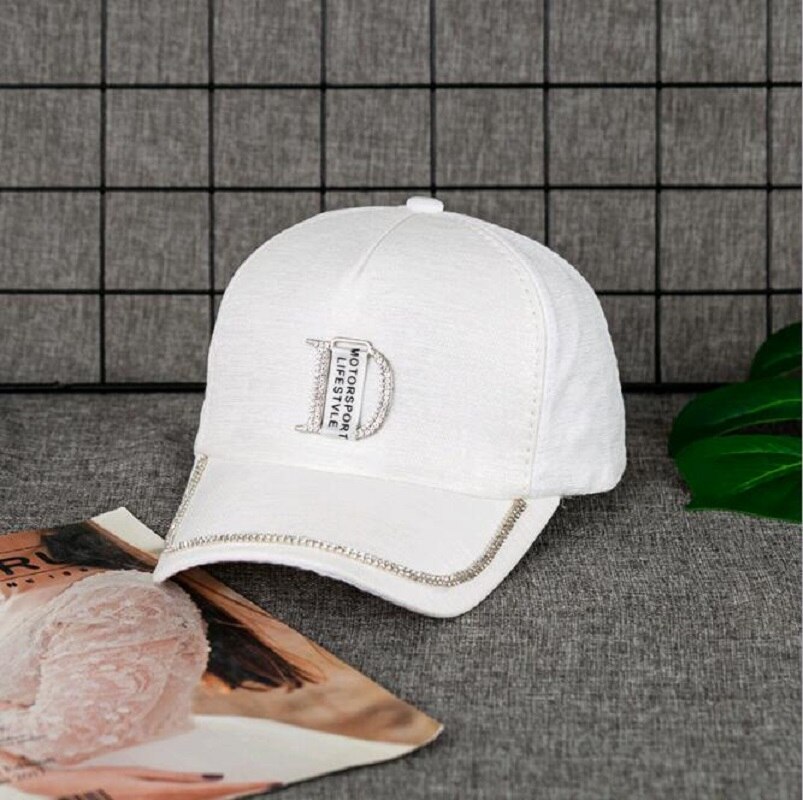 Volledige Kristal Bloemen Denim Baseball Cap Bling Strass hip hop Verstelbare Snapback Hoed voor vrouwen Verstelbare: 12