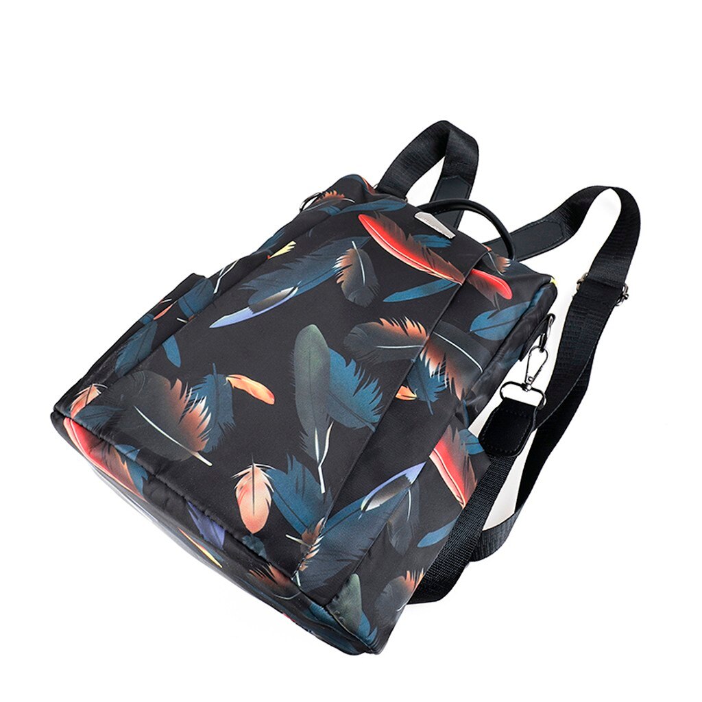 Frauen einstellen Rucksäcke PU Leder Schule Tasche Pro Mädchen lässig Stil multifunktional groß Kapazität Denim Rucksack#317