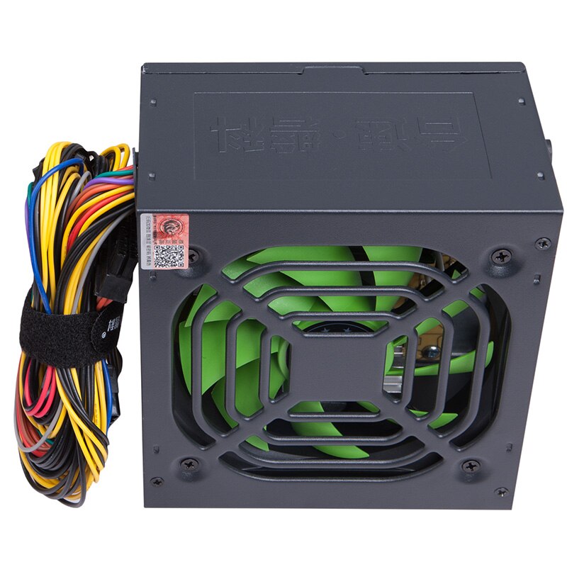 TAISU Max 500W Power Supply LED Fan 6 Pin PCI SATA ATX 12V PC Computer Power Supply for Desktop Gaming Computer