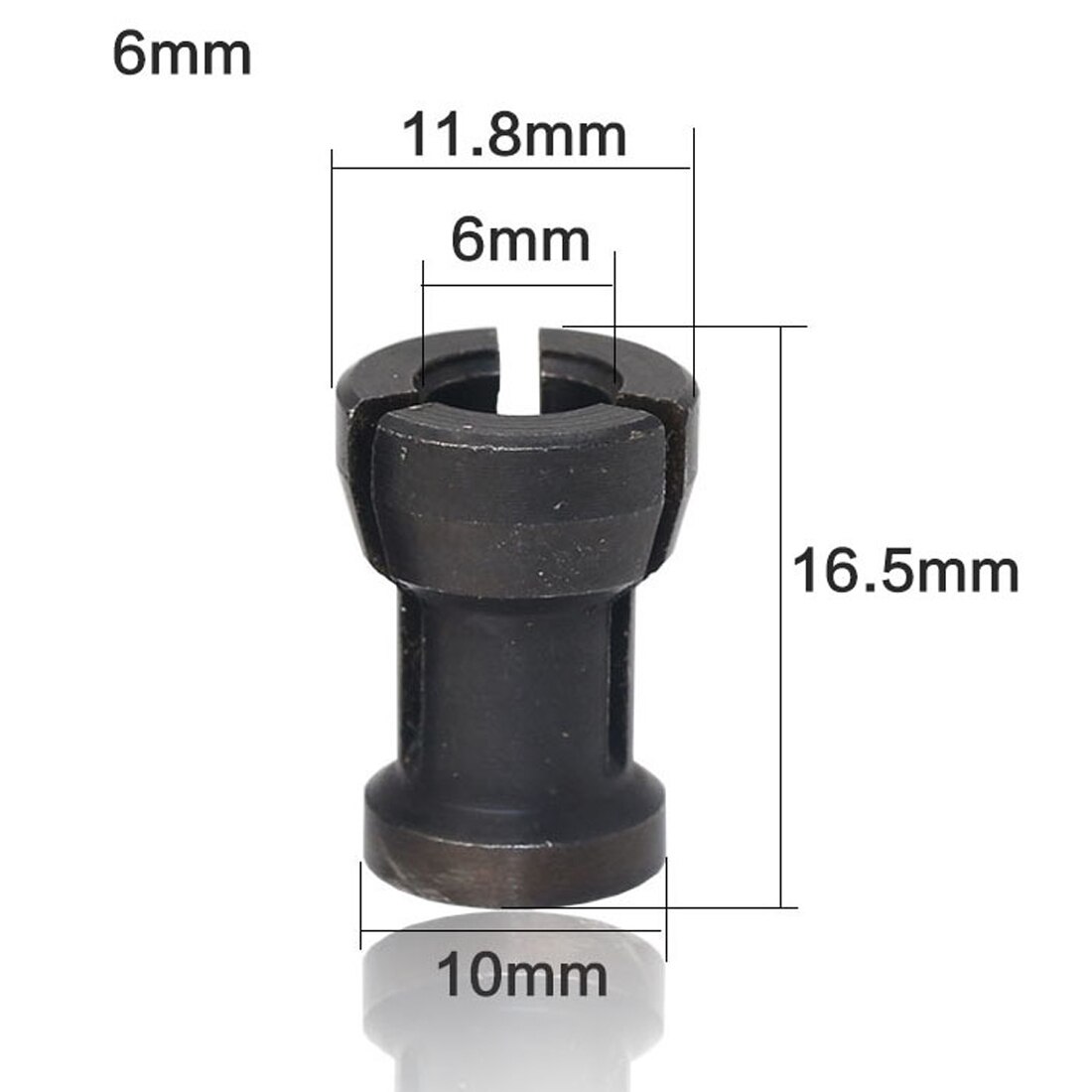 Woodworking Cutter 6mm/6.35mm/8mm Collet Chuck Engraving Trimming Machine Electric Router For Machinery Manufacturing
